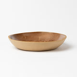 MOCHA STONEWARE LARGE DEPTH SERVING BOWL