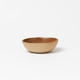 MOCHA STONEWARE SMALL BOWL