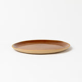 MOCHA STONEWARE DINNER PLATE